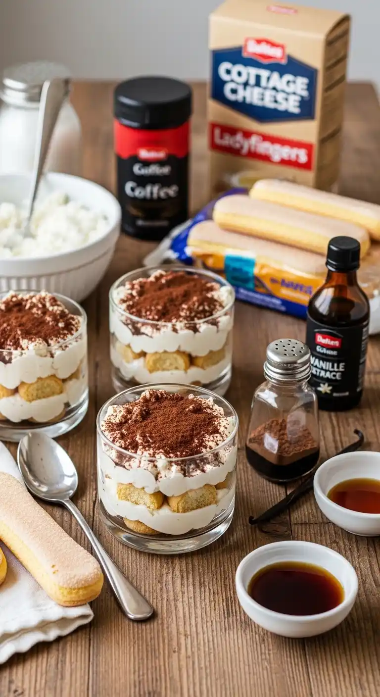 High-Protein Tiramisu Cups with Creamy Cottage Cheese 5 High-Protein Tiramisu Cups with Creamy Cottage Cheese2