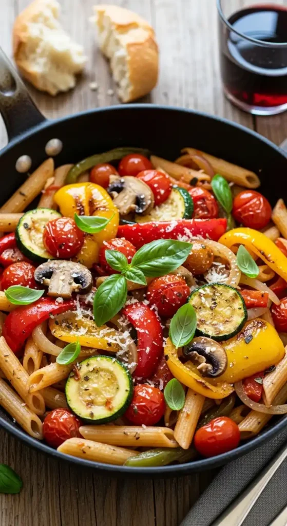 Easy Italian Skillet Pasta: Weeknight Win 4 Italian Skillet Pasta2