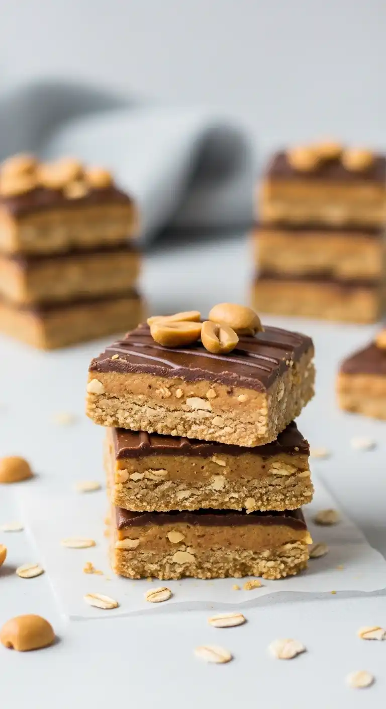 5 Gluten Free Desserts Everyone Will Love 3 No-Bake Peanut Butter Oat Bars (Gluten Free)