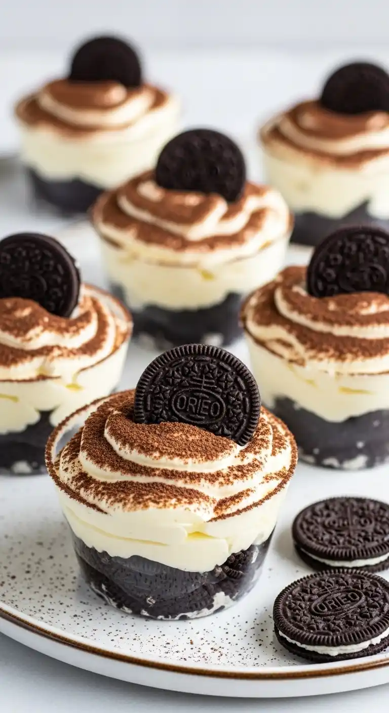 10 Make-Ahead Tiramisu Desserts That’ll Steal the Show at Your Next Party 6 Oreo Tiramisu Cups