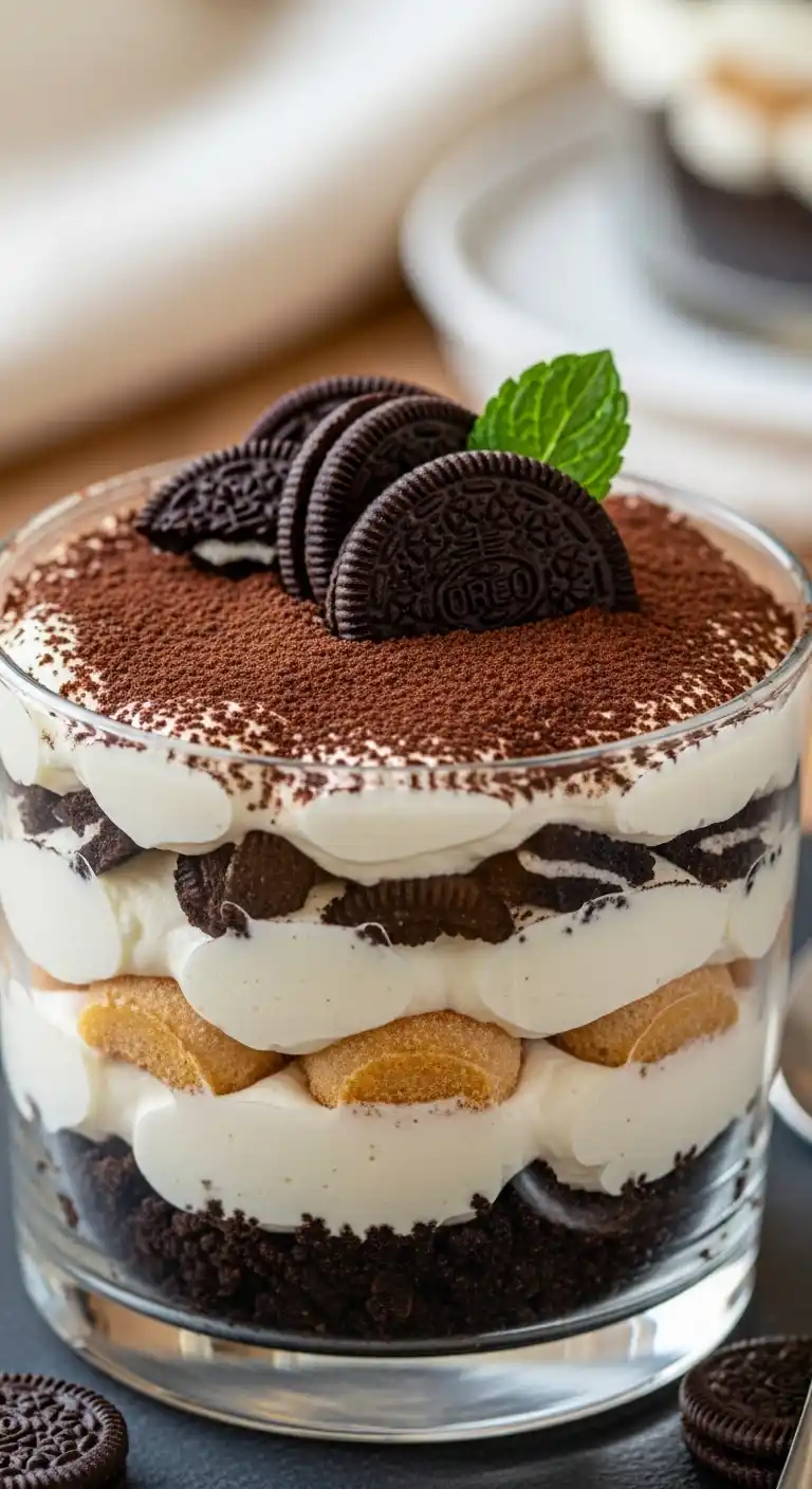 10 Effortless Tiramisu Treats You Can Make in 30 Minutes 10 _Oreo Tiramisu