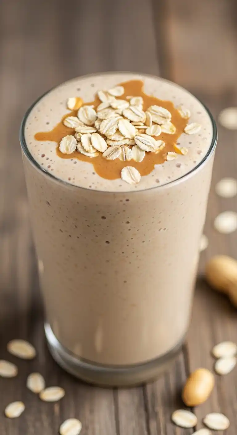 20 Fat-Burning Healthy Smoothie Recipes 14 Peanut Butter Oat Smoothie