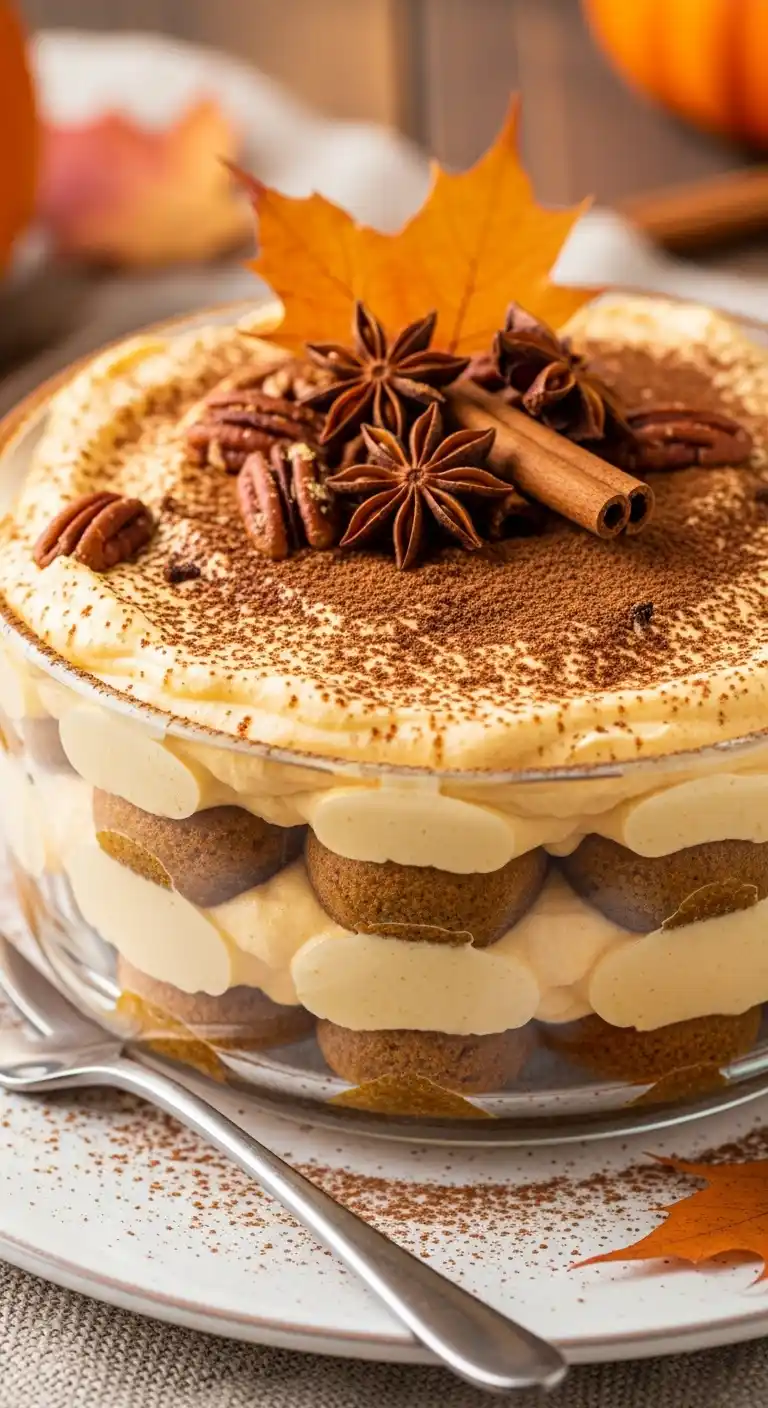 Pumpkin Spice Tiramisu (Fall Twist) 4 Pumpkin Spice Tiramisu2