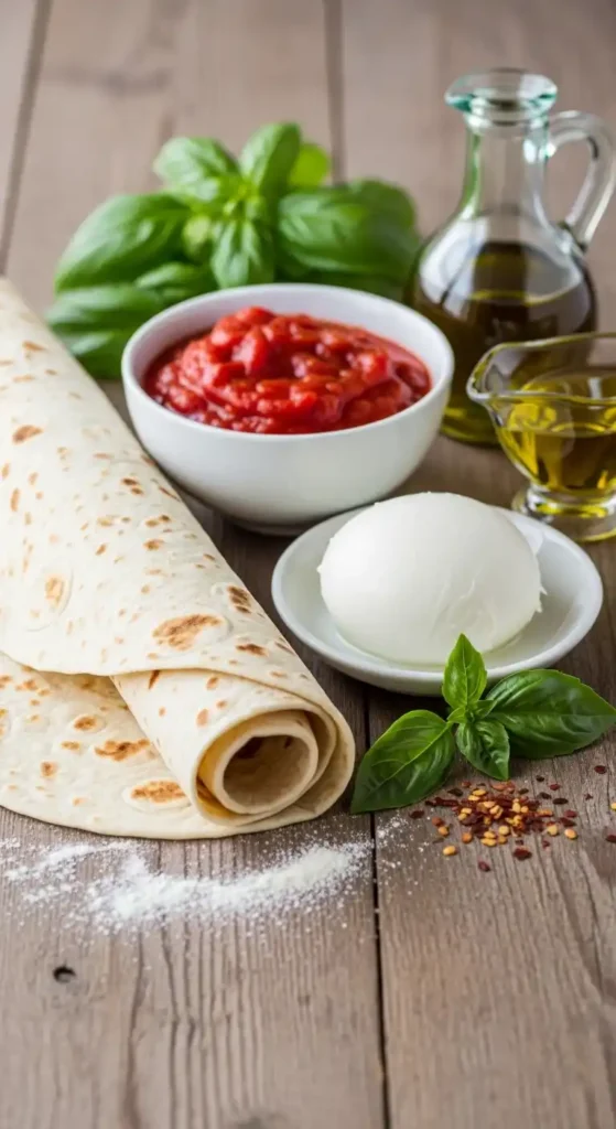 Quick Margherita Flatbread Pizza: Weeknight Wow 5 Quick Margherita Flatbread Pizza3