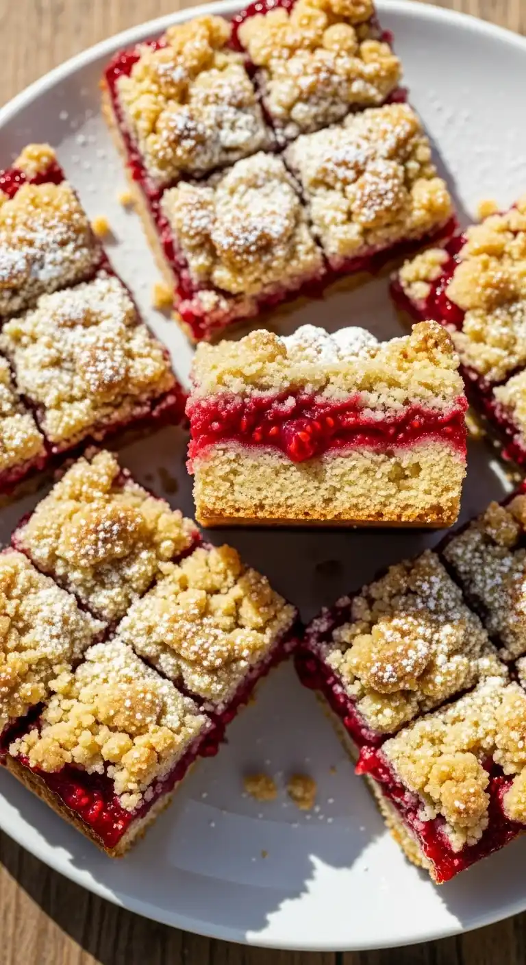 5 Raspberry Desserts You Have to Try That Taste Like Summer 3 Raspberry Crumble Bars