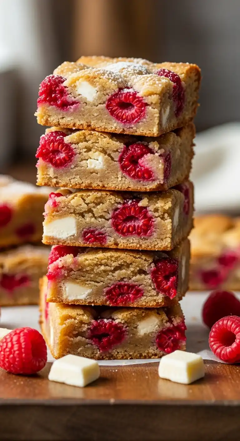 5 Raspberry Desserts You Have to Try That Taste Like Summer 5 Raspberry White Chocolate Blondies