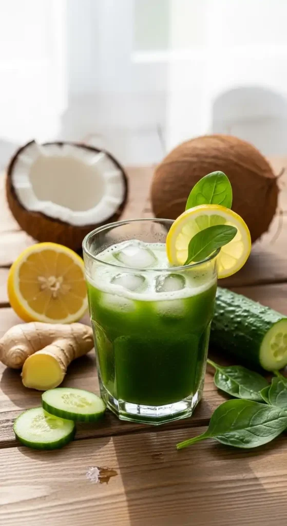 Simple Morning Detox Juice: Zingy Wake-Up Call 4 Simple Morning Detox Juice