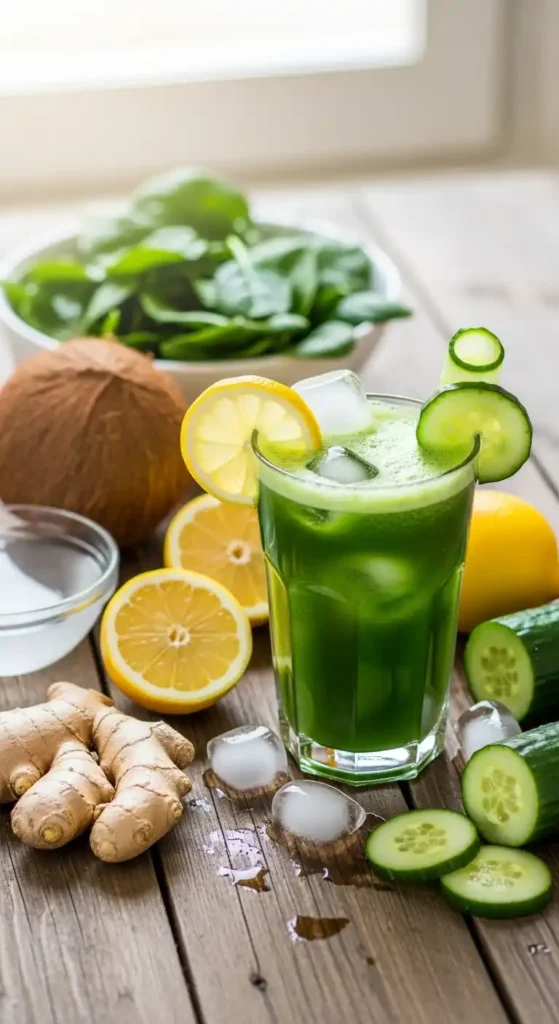 Simple Morning Detox Juice: Zingy Wake-Up Call 3 Simple Morning Detox Juice 2
