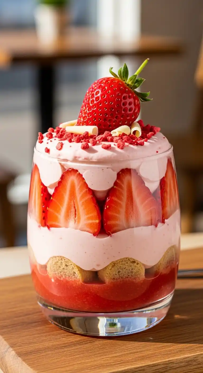 10 Effortless Tiramisu Treats You Can Make in 30 Minutes 7 _Strawberry Tiramisu Delight