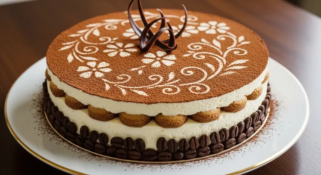 The Secret to Making a Stable Tiramisu Wedding Cake 2 Tiramisu Cake 5