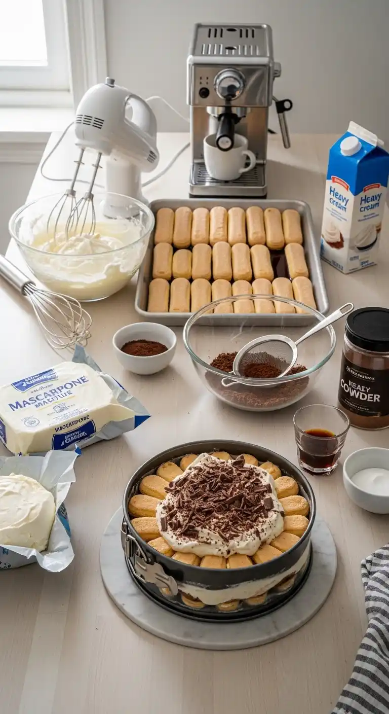 Tiramisu Ice Cream Cake (No-Bake Dream!) 3 Tiramisu Ice Cream Cake2