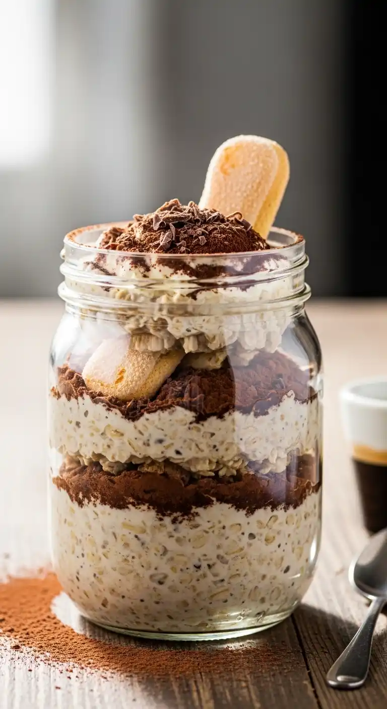 10 Easy Tiramisu Recipes You Can Make in Under 30 Minutes (Yes, Really!) 6 Tiramisu Overnight Oats