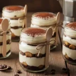 Tiramisu Parfaits in Mason Jars 2 Tiramisu Parfaits in Mason Jars