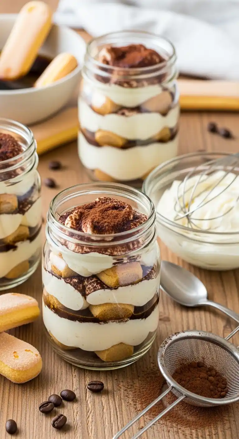 Tiramisu Parfaits in Mason Jars 5 Tiramisu Parfaits in Mason Jars4