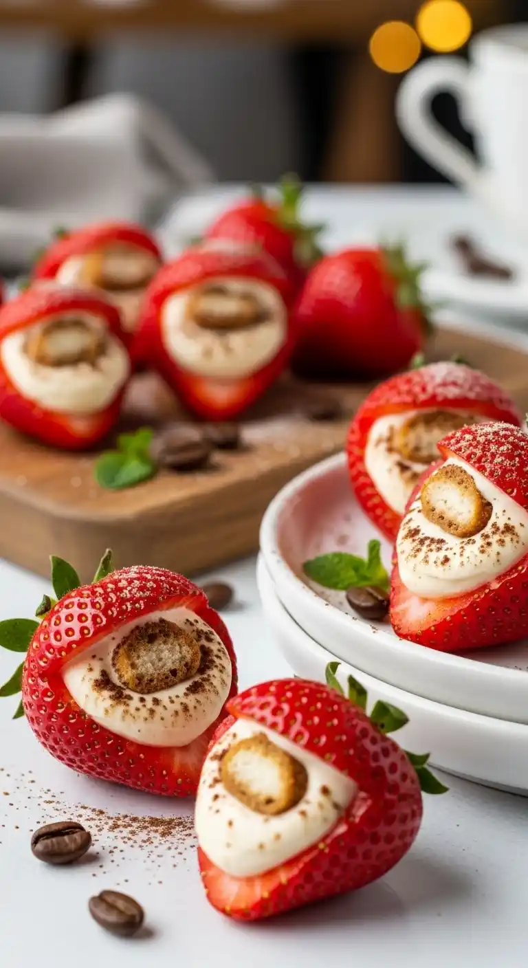 10 Easy Tiramisu Recipes You Can Make in Under 30 Minutes (Yes, Really!) 5 Tiramisu Stuffed Strawberries