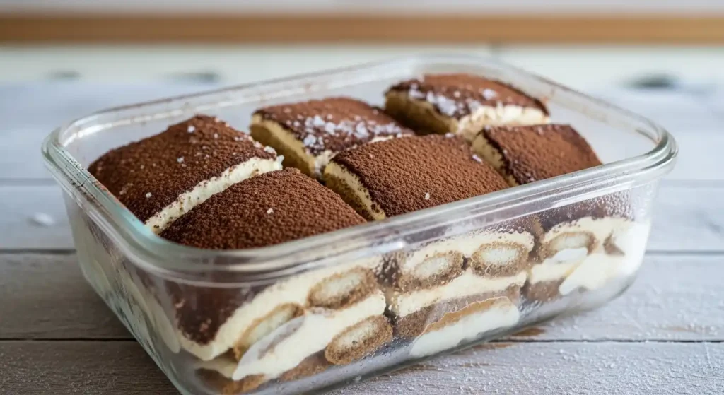How to Store and Freeze Tiramisu Properly 4 Tiramisu freezing.
