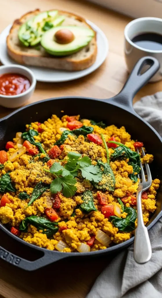 Tofu Scramble Packed with Plant Protein: Morning Power Boost 4 Tofu Scramble2