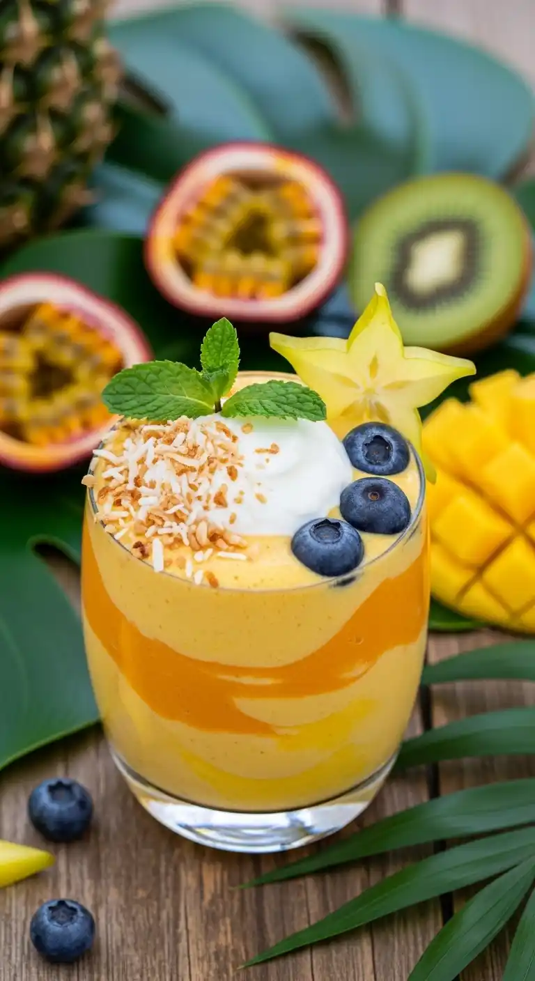 20 Fat-Burning Healthy Smoothie Recipes 21 Tropical Wellness Smoothie