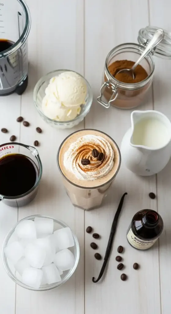 Vanilla Cinnamon Iced Coffee Smoothie: Morning Mojo 3 Vanilla Cinnamon Iced Coffee Smoothie