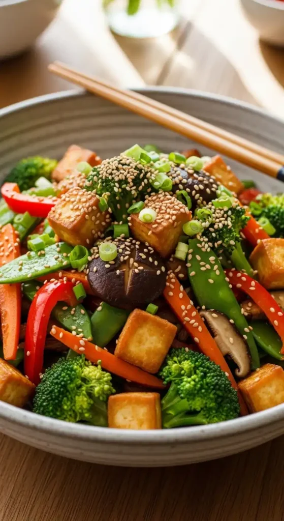 Delicious Easy Vegan Protein Stir-Fry in 20 Minutes 4 Vegan Protein Stir-Fry