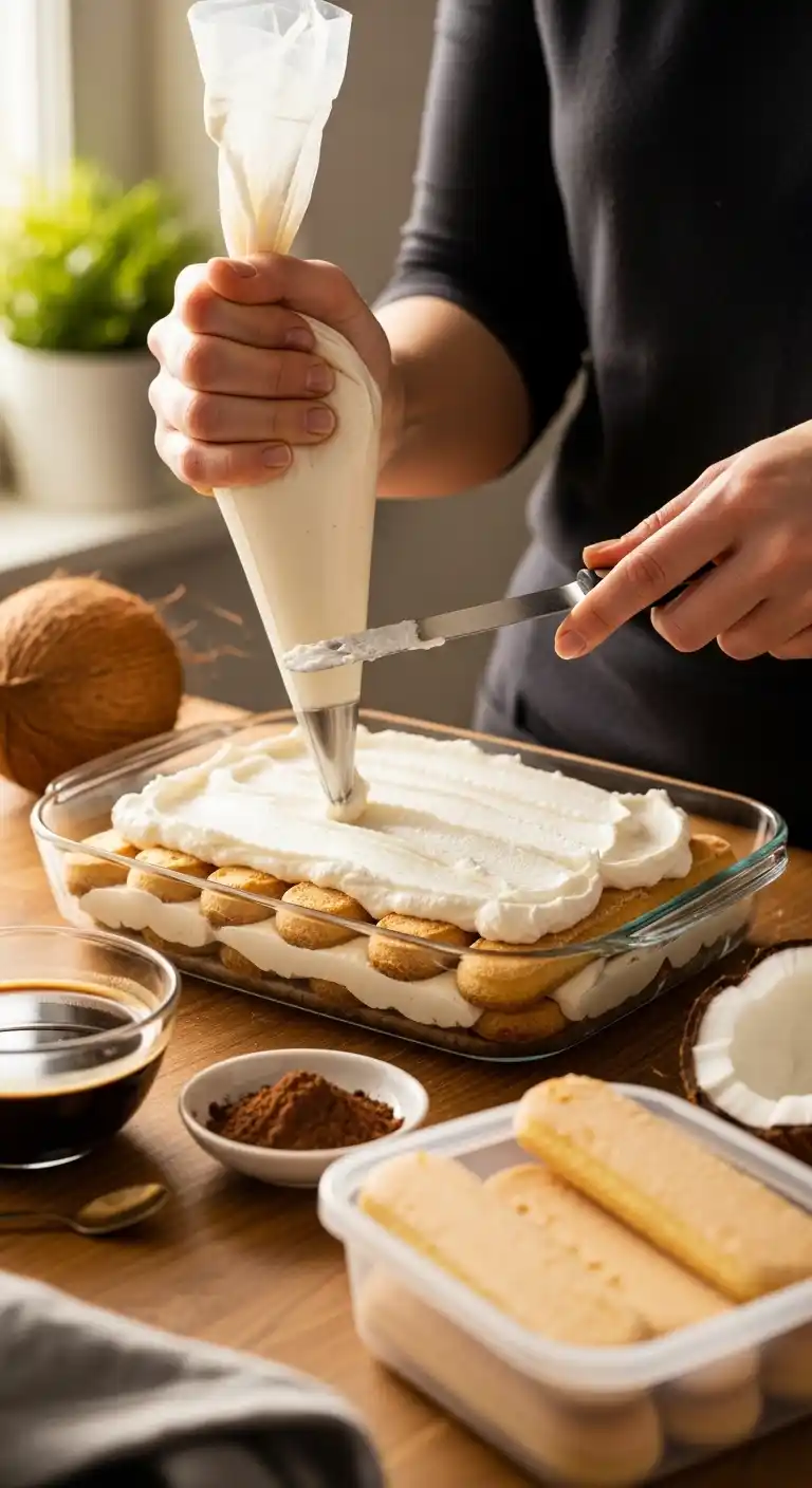 Decadent Vegan Tiramisu with Creamy Coconut Twist 3 Vegan Tiramisu with Creamy Coconut02