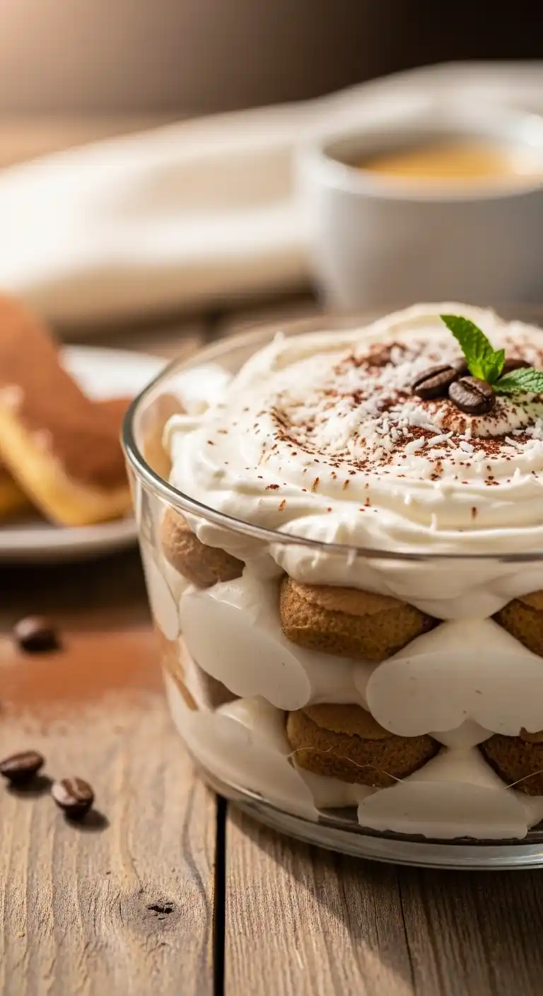 Decadent Vegan Tiramisu with Creamy Coconut Twist 5 Vegan Tiramisu with Creamy Coconut4