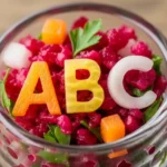 Crunchy & Colorful ABC Salad Recipe 2 abc salad