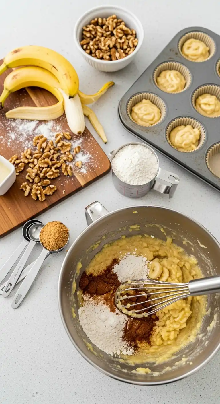Banana Nut Muffins: Your Cozy Breakfast Savior 3 banana nut muffins