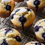 One-Bowl Blueberry Muffins That Never Fail 2 blueberry muffins