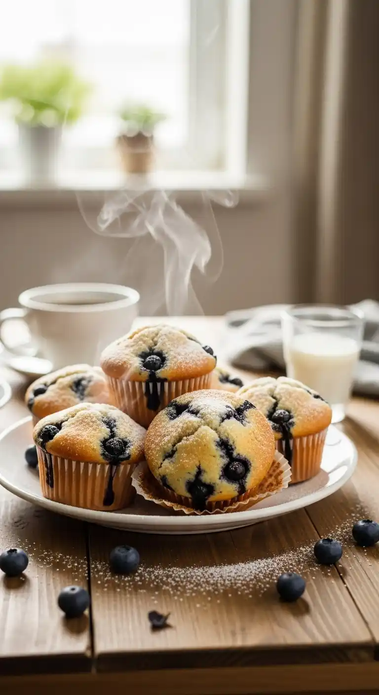 One-Bowl Blueberry Muffins That Never Fail 4 blueberry muffins 3