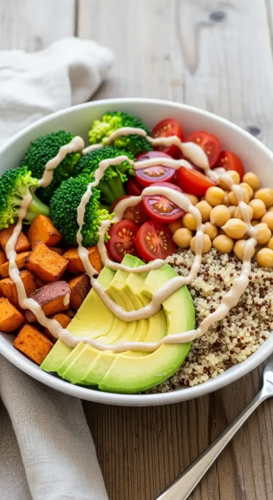 High-Protein Vegan Buddha Bowl: Quick Power Lunch 4 budha bowl