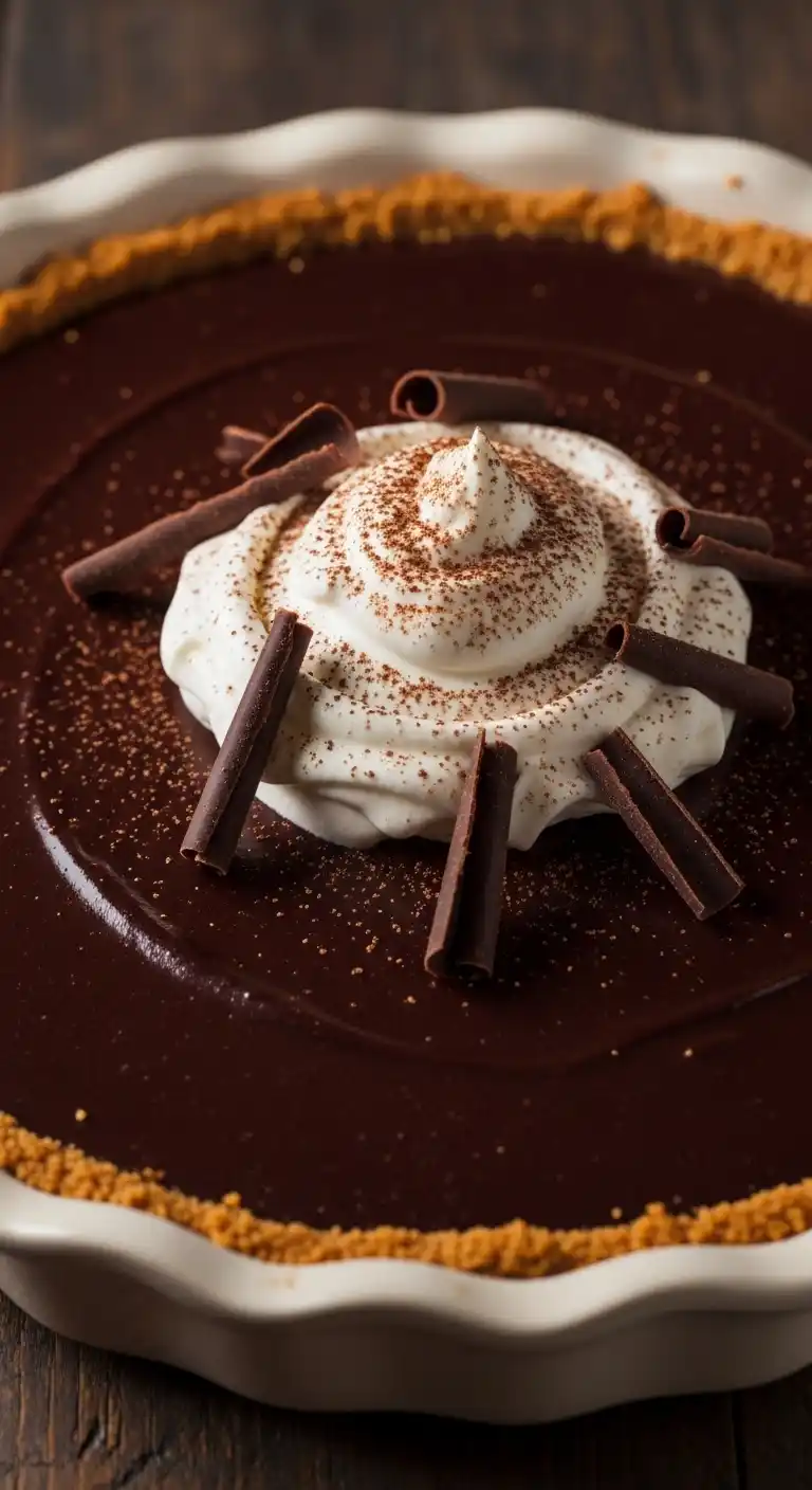 Quick & Easy Jello Chocolate Pudding Pie 4 chocolate jello pudding pie 2