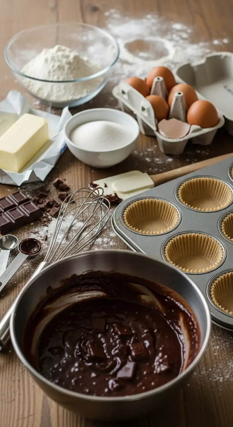 Chocolate Muffins That Feel Like a Morning Treat 3 chocolate muffin preps