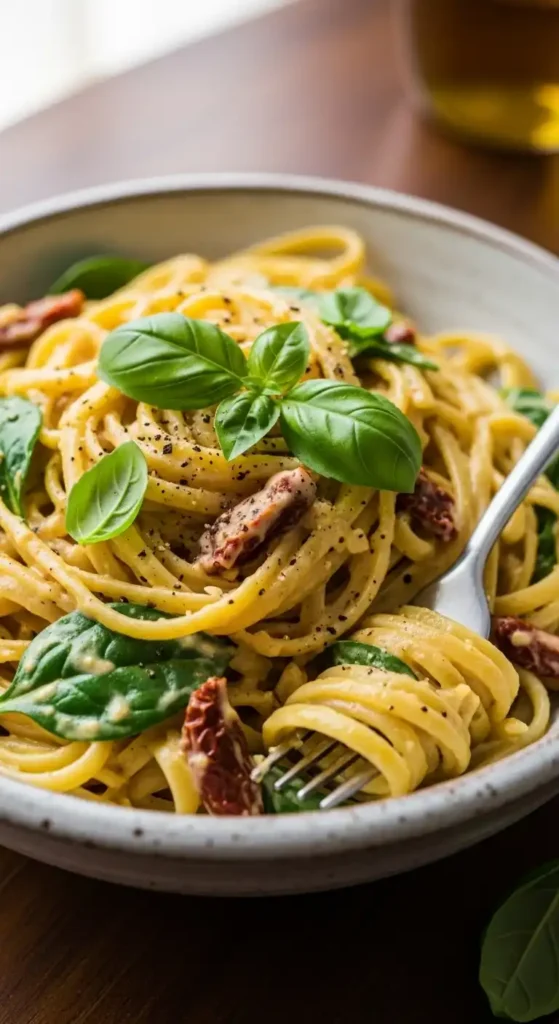 Creamy Vegan Pasta with No Soaking Required: Weeknight Magic 4 creamy Vegan Pasta3