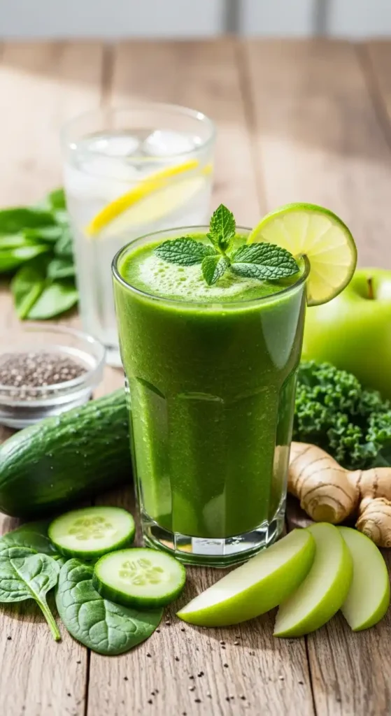 Fat-Burning Green Smoothie Recipe: Slimming Quick Fix 4 fat burning smoothies