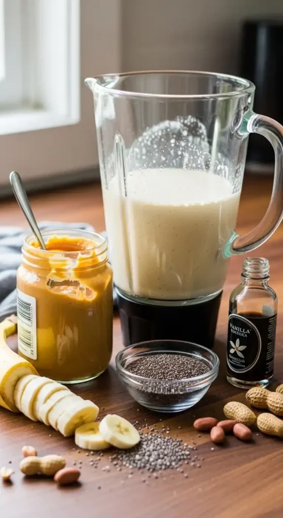 Filling Weight Loss Smoothie with Oats That Keeps You Full 3 filling up smoothie