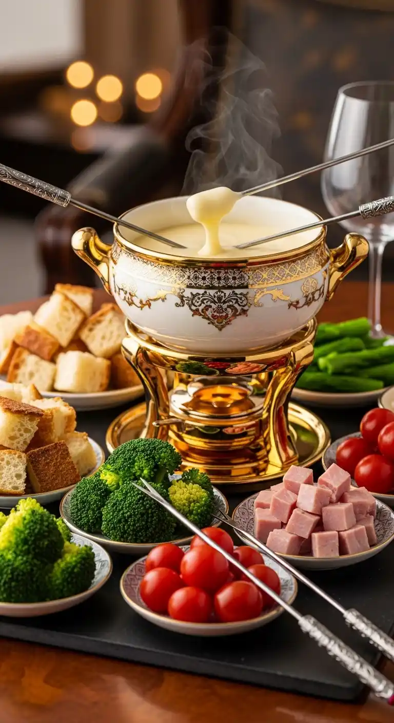 Melted Cheese Magic: Easy Fondue Recipe You’ll Love 4 fondue 3