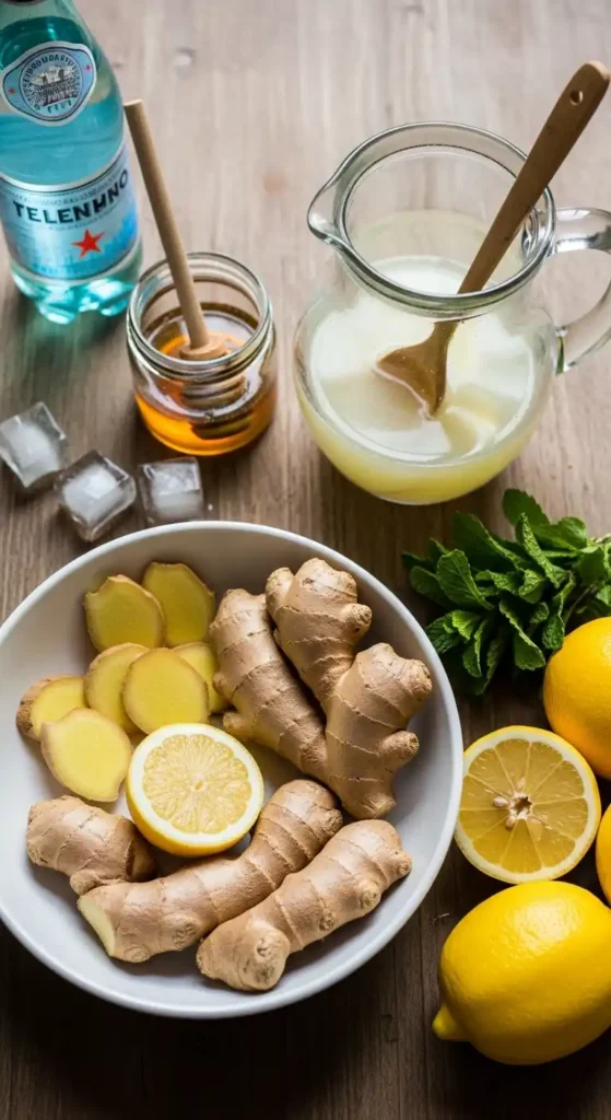 Lemon Ginger Detox Drink for Digestion: Quick Gut Reset 3 lemon ginger drinks