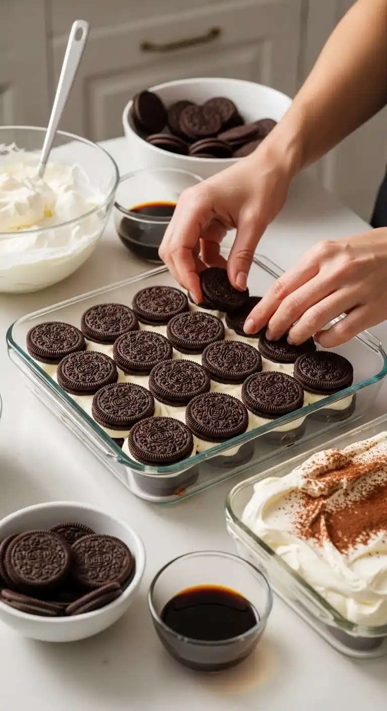 Oreo Tiramisu Icebox Cake: Creamy, Crunchy, Perfect 3 oreo tiramisu 2