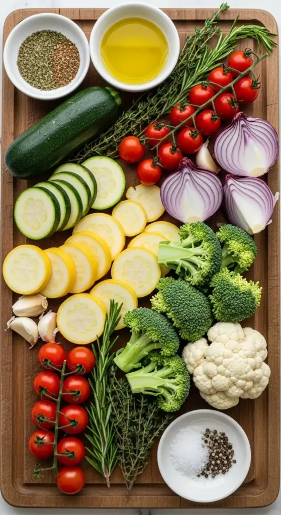 Low-Oil Italian Roasted Vegetables: Yum and Light 3 roasted vegies