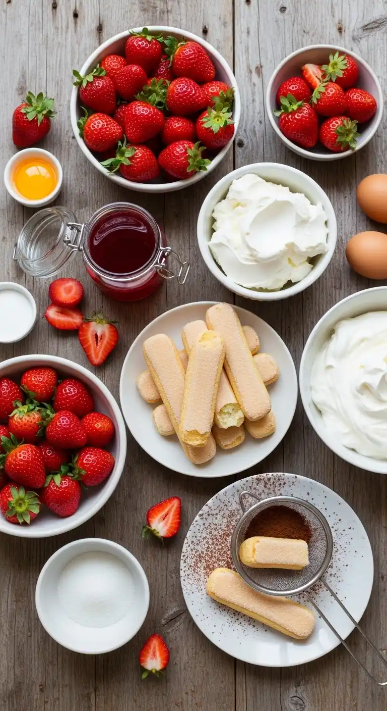 Strawberry Tiramisu with a Refreshing Fruity Twist 3 strawberry tiramisu2