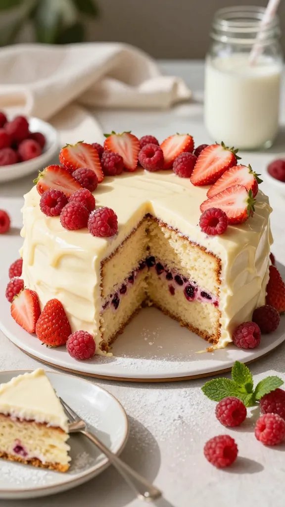 5 Raspberry Strawberry Cake Recipes: Berry Bliss in Every Bite 2 Item 1