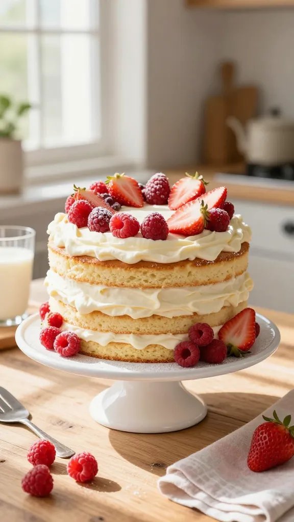 5 Raspberry Strawberry Cake Recipes: Berry Bliss in Every Bite 6 Item 5