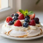 Pavlova with Fresh Berries: Elegant Weeknight Wow