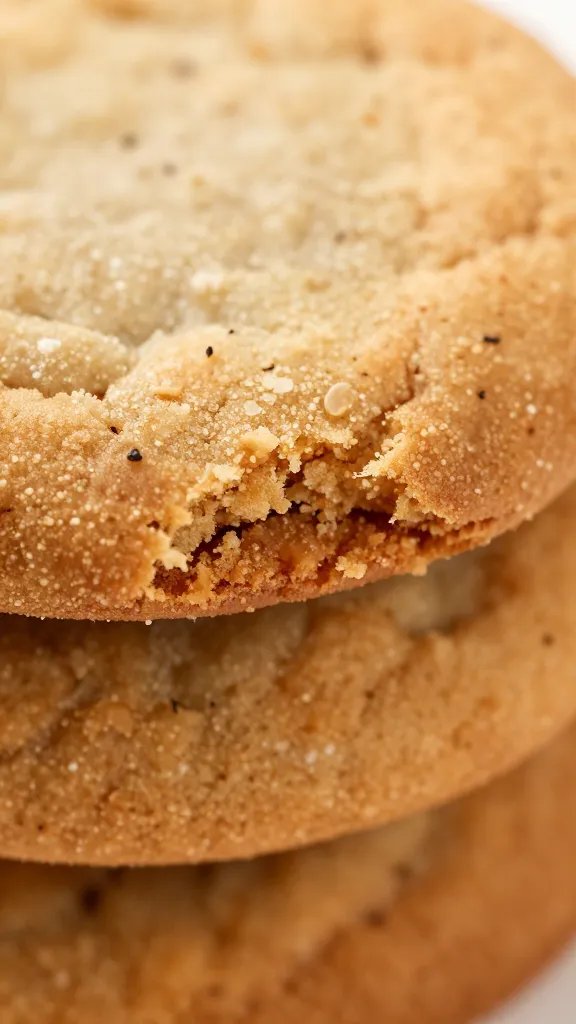Gluten Free Peanut Butter Cookies That Wow You 5 closeup of crumbly edge detail on chewy gluten-free PB cookie