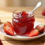 Homemade Strawberry Jam, Sunshine in a Jar