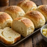 Potato Bread Rolls Recipe: Cloudy Soft Olive-Hued Buns 2 Potato Bread Rolls Recipe: Cloudy Soft Olive-Hued Buns