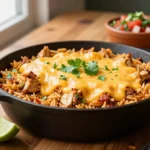 Tex Mex Chicken Rice Casserole: Easy Weeknight Cozy Dish 2 Tex Mex Chicken Rice Casserole: Easy Weeknight Cozy Dish