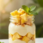 Pineapple Cheesecake Parfaits: Sunshine in a Glass 2 Pineapple Cheesecake Parfaits: Sunshine in a Glass