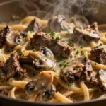 Beef Mushroom Stroganoff Pasta Magic in 30 Minutes 2 Beef Mushroom Stroganoff Pasta Magic in 30 Minutes